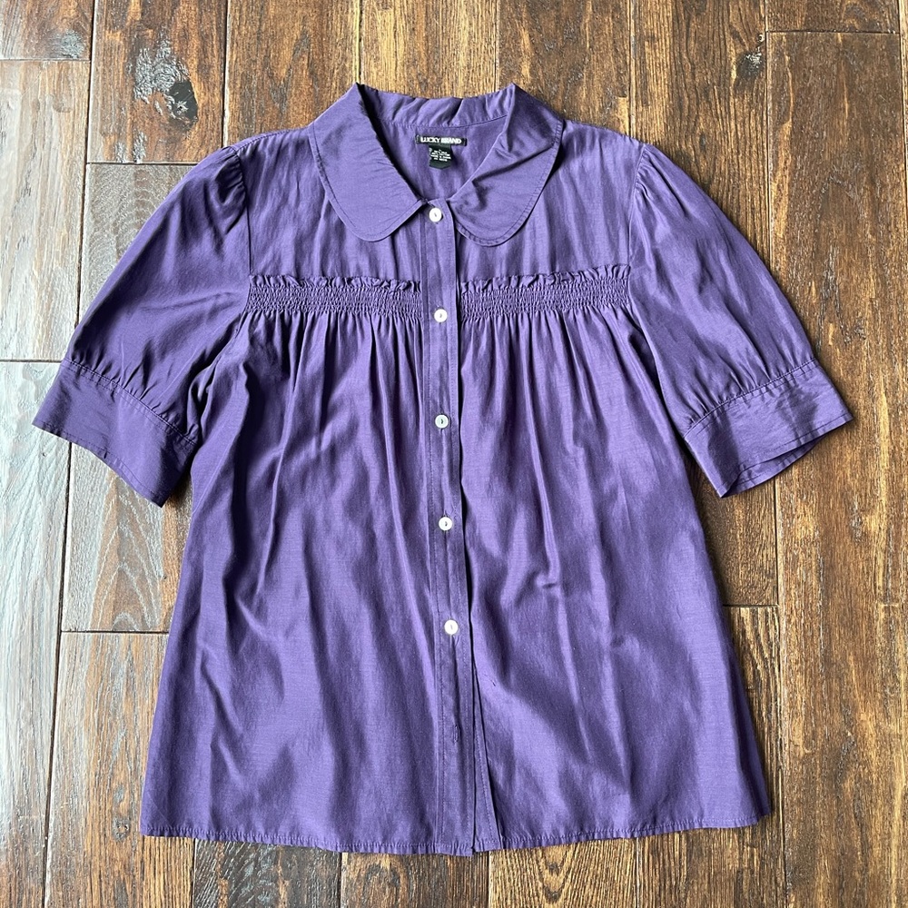 LUCKY BRAND Silk Blouse 🤩